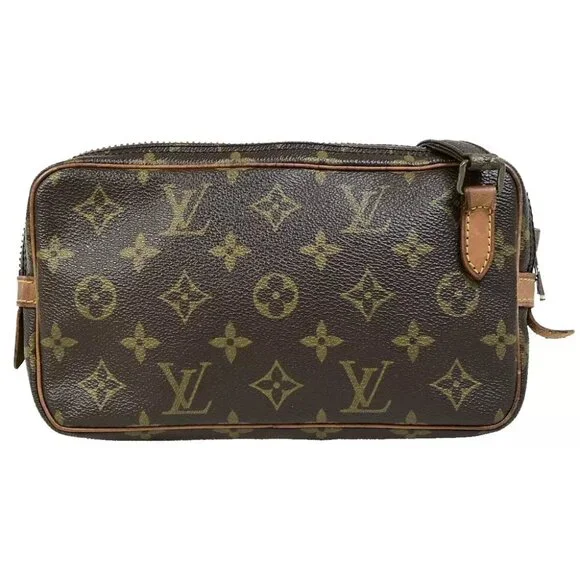 AUTHENTICITY GUARANTEED LOUIS VUITTON Marly Bandouliere Shoulder Bag Monogram